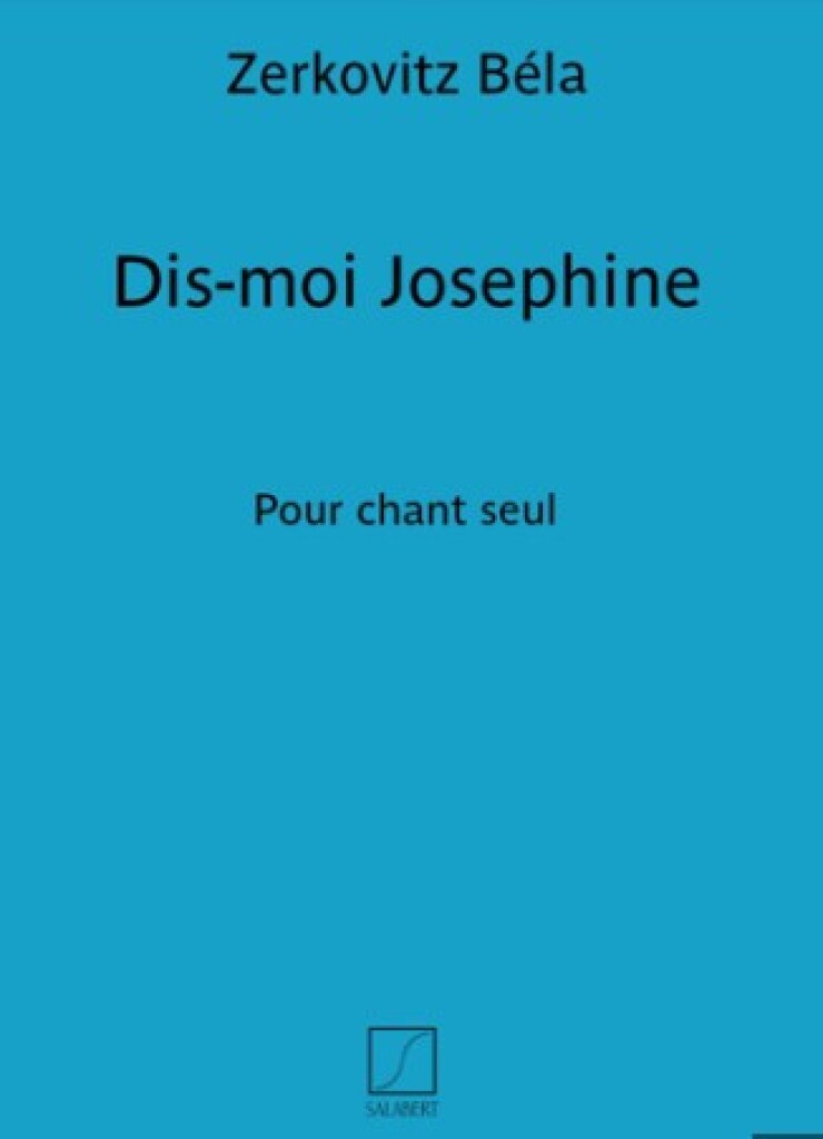 Dis-Moi Josephine Varioustes Chant Seul